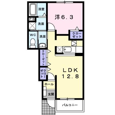 シャルマン 102【管理NO：1-013885201-01020】 ★家具家電は申し込み後に搬入しますの外観画像