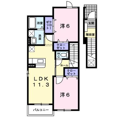 ヴァン・ルミエール　Ⅰ 202【管理NO：1-013554601-02020】 ★家具家電は申し込み後に搬入します★の外観画像