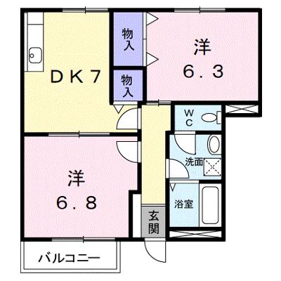 フリーデ・ヴァルト 102【管理NO：1-013330701-01020】の外観画像