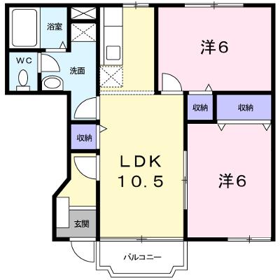 ブライズベールⅠ 102【管理NO：1-011040501-01020】 ★家具家電は申し込み後に搬入します★の外観画像