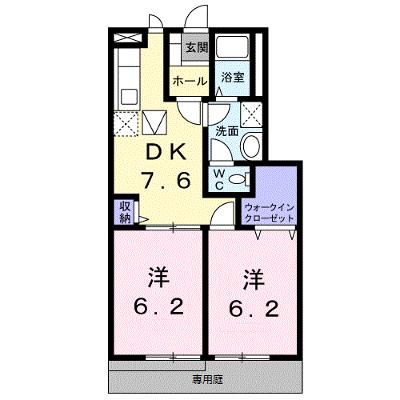 ドウセゾン 102【管理NO：1-010573201-01020】 ★家具家電は申し込み後に搬入しますの外観画像