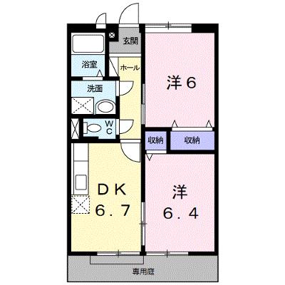 タウニィー２１　Ⅰ 101【管理NO：1-006505801-01010】 ★家具家電は申し込み後に搬入します★の外観画像
