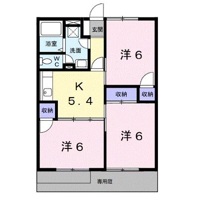 メゾンラフィネＡ 101【管理NO：1-005428201-01010】 ★家具家電は申し込み後に搬入しますの外観画像