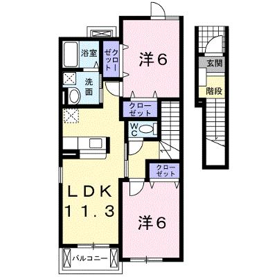 ブリアン　アヴニールＶ 205【管理NO：1-013693701-02040】 ★家具家電は申し込み後に搬入しますの外観画像