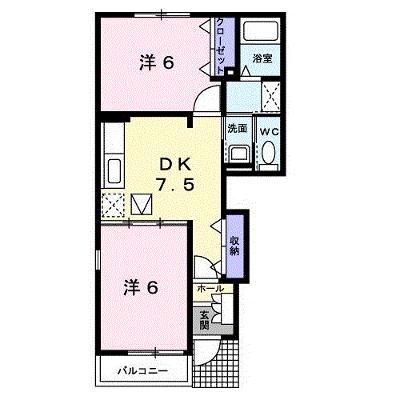 コニファーⅡ番館Ｂ 101【管理NO：1-012816702-01010】 ★家具家電は申し込み後に搬入しますの外観画像