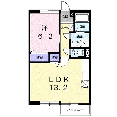 メゾンネイティブピーチ 206【管理NO：1-005258001-02050】 ★家具家電は申し込み後に搬入します★の外観画像