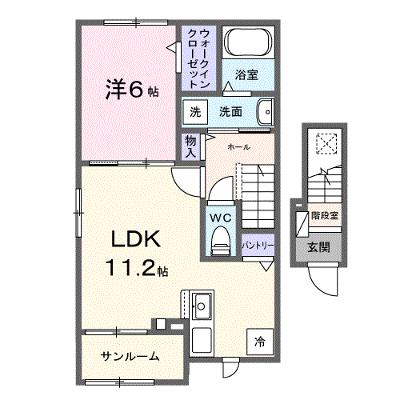 ＳＯＲＡ 201【管理NO：1-028262801-02010】 ★家具家電は申し込み後に搬入します★の外観画像