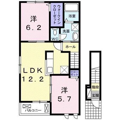 フォルトゥーナ　Ⅱ 201【管理NO：1-021030501-02010】 ★家具家電は申し込み後に搬入します★の外観画像