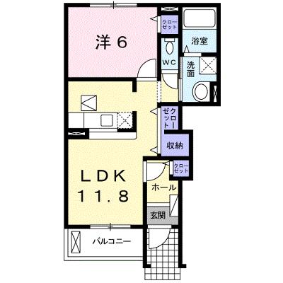 シャンペトル 103【管理NO：1-016397501-01030】 ★家具家電は申し込み後に搬入します 2026年07月中旬入居可能の外観画像