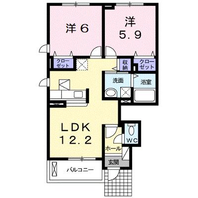 ミッテ・ドルフ西国分Ⅲ 101【管理NO：1-016323001-01010】 ★家具家電は申し込み後に搬入しますの外観画像