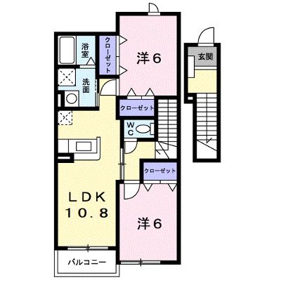 カノンⅢ 201【管理NO：1-013062403-02010】 ★家具家電は申し込み後に搬入します★の外観画像