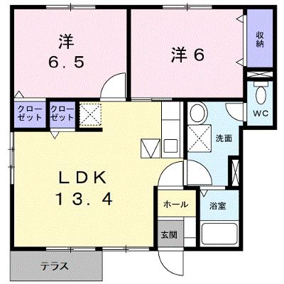 プリムヴェールⅡ 101【管理NO：1-010124702-01010】 ★家具家電は申し込み後に搬入します★の外観画像