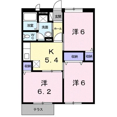 アルカディアⅡ 101【管理NO：1-007282202-01010】 ★家具家電は申し込み後に搬入します 2026年07月中旬入居可能の外観画像