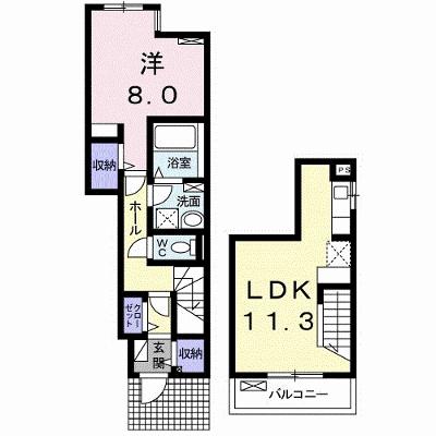 コロレ　西新町 102【管理NO：1-024020101-01020】 ★家具家電は申し込み後に搬入します★ ★2026年11月中旬入居可能★の外観画像