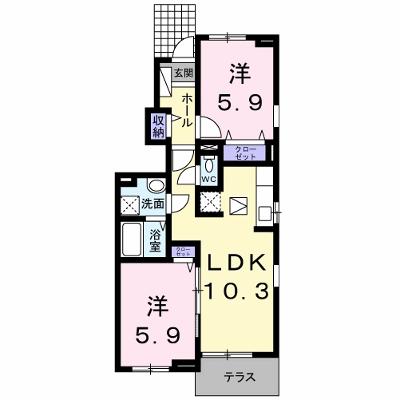 ＴＪハウス 101【管理NO：1-022699001-01010】 ★家具家電は申し込み後に搬入します★の外観画像