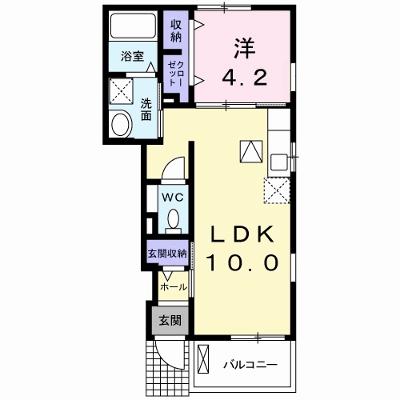 ラ・ドゥサーⅠ 105【管理NO：1-022304401-01040】 ★家具家電は申し込み後に搬入します★の外観画像