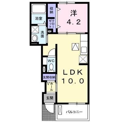グラチチュードⅠ 103【管理NO：1-021264901-01030】 ★家具家電は申し込み後に搬入しますの外観画像