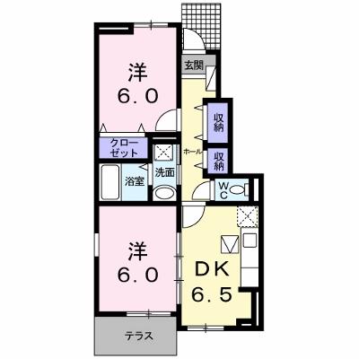 ストロベリーガーデンＢ 103【管理NO：1-017555702-01030】 ★家具家電は申し込み後に搬入します★の外観画像