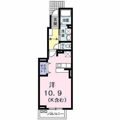 ライトハウス 102【管理NO：1-017017901-01020】 ★家具家電は申し込み後に搬入しますの外観画像
