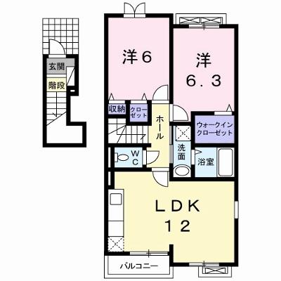 ヴェール　シェトワ花園 201【管理NO：1-016256701-02010】 ★家具家電は申し込み後に搬入します★の外観画像