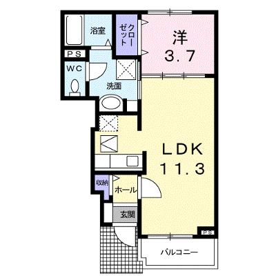 プリマベーラ　Ｂ 103【管理NO：1-015642702-01030】の外観画像