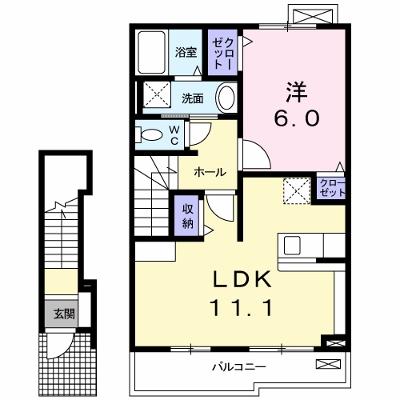 プリマベーラ　Ａ 203【管理NO：1-015642701-02030】の外観画像