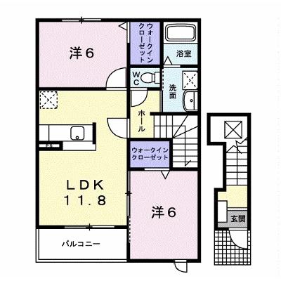 メゾンオーシャンＡ 201【管理NO：1-014444501-02010】の外観画像