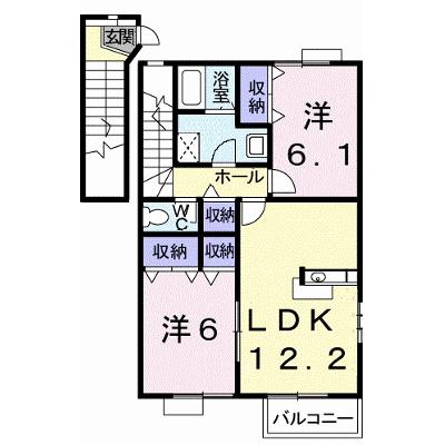 デュエル　ミサキⅢ　Ａ 201【管理NO：1-012615401-02010】 ★家具家電は申し込み後に搬入しますの外観画像
