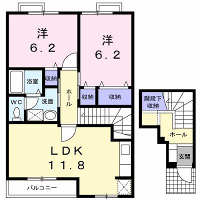 ブル－スカイＡ 202【管理NO：1-012066101-02020】 ★家具家電は申し込み後に搬入しますの外観画像