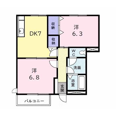 ホワイトリバー　Ｂ 101【管理NO：1-011231302-01010】 ★家具家電は申し込み後に搬入しますの外観画像