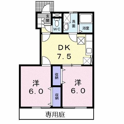 ソレイユ・ルヴァンＢ 102【管理NO：1-010617402-01020】の外観画像