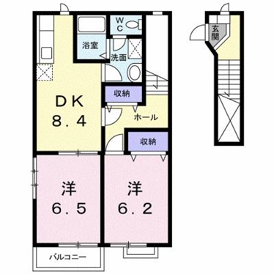 ラ　フォレ　ドゥ・ノール 202【管理NO：1-009610102-02020】 ★家具家電は申し込み後に搬入します★の外観画像