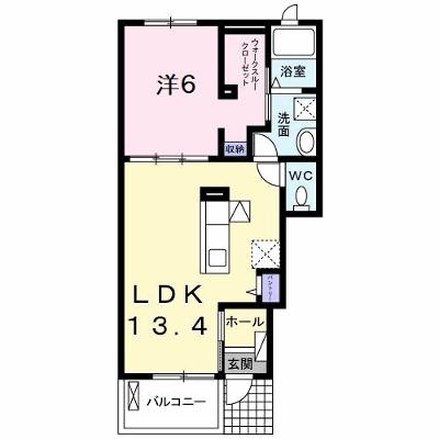メゾン　コンソラトゥールＡ 102【管理NO：1-023479501-01020】 ★家具家電は申し込み後に搬入しますの外観画像
