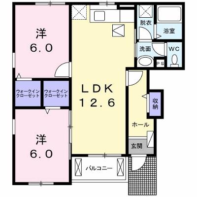ベネヴォレンテＣ 101【管理NO：1-023300501-01010】 ★家具家電は申し込み後に搬入します★の外観画像