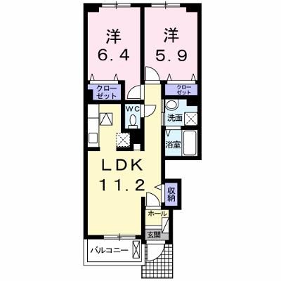 ロータス南島田Ｅ 103【管理NO：1-023262701-01030】 ★家具家電は申し込み後に搬入します★の外観画像