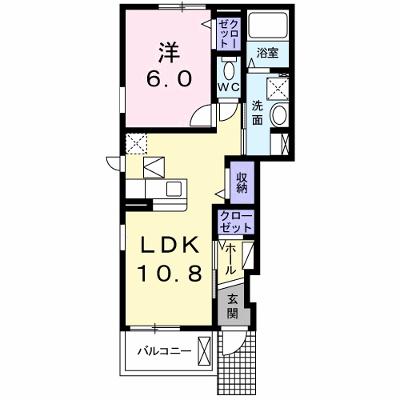 エトワール・Ｋ 101【管理NO：1-019547801-01010】 ★家具家電は申し込み後に搬入しますの外観画像