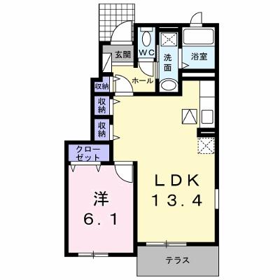 メゾン・フジ 101【管理NO：1-018569801-01010】 ★家具家電は申し込み後に搬入します★の外観画像