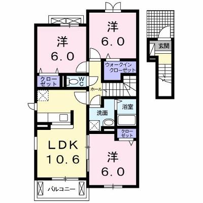 カーサ・セレーノＢ 203【管理NO：1-018181302-02030】 ★家具家電は申し込み後に搬入します 2026年08月上旬入居可能の外観画像