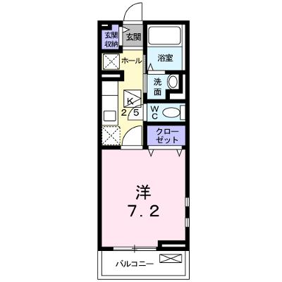 キルシュ　ブラウ 101【管理NO：1-017895401-01010】 ★家具家電は申し込み後に搬入しますの外観画像