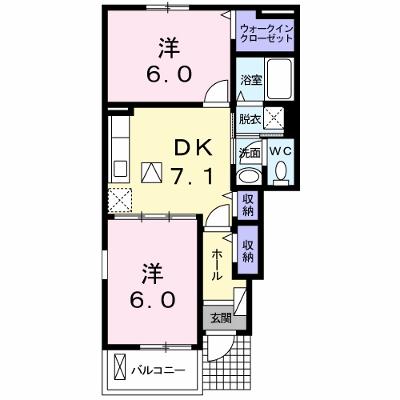 クレセント　Ⅰ 101【管理NO：1-016992002-01010】 ★家具家電は申し込み後に搬入しますの外観画像