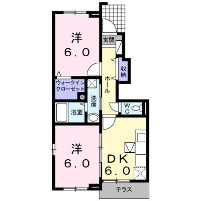 エレガンシア篠原 105【管理NO：1-016787601-01040】 ★家具家電は申し込み後に搬入します 2026年07月中旬入居可能の外観画像