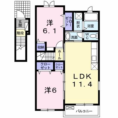 アリーヴィオＢ 201【管理NO：1-016134202-02010】 ★家具家電は申し込み後に搬入します★の外観画像