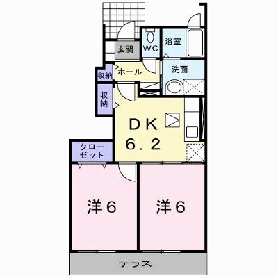 ジュネス　Ｂ 101【管理NO：1-015569802-01010】の外観画像
