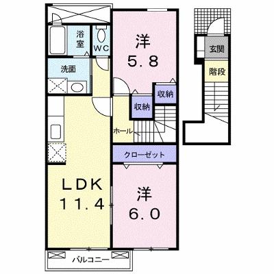 サンシャインオールウェイズＡ 202【管理NO：1-015437901-02020】 ★家具家電は申し込み後に搬入しますの外観画像