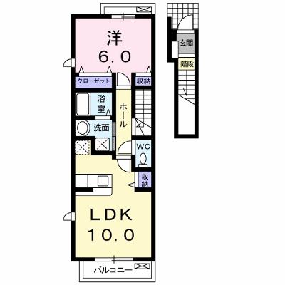 トレスアールヴォレ　Ａ 205【管理NO：1-013990201-02040】 ★家具家電は申し込み後に搬入します 2026年08月中旬入居可能の外観画像