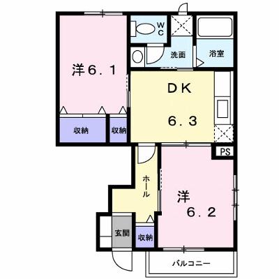 グリーンパレスＢ 103【管理NO：1-012001401-01030】の外観画像