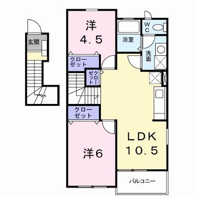 リーオ・グランデＡ 201【管理NO：1-011882301-02010】 ★家具家電は申し込み後に搬入しますの外観画像