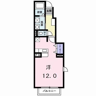 プリムローズ国府Ａ 101【管理NO：1-011862901-01010】 ★家具家電は申し込み後に搬入します★の外観画像