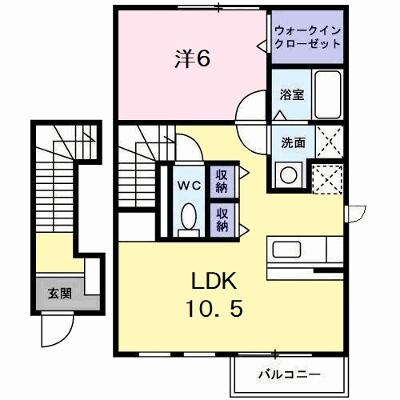 メゾン・コモド　Ｂ 205【管理NO：1-011628102-02040】 ★家具家電は申し込み後に搬入します 2026年07月下旬入居可能の外観画像