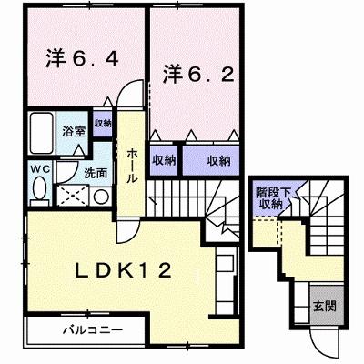 サンシェール　Ａ 201【管理NO：1-011538901-02010】 ★家具家電は申し込み後に搬入しますの外観画像